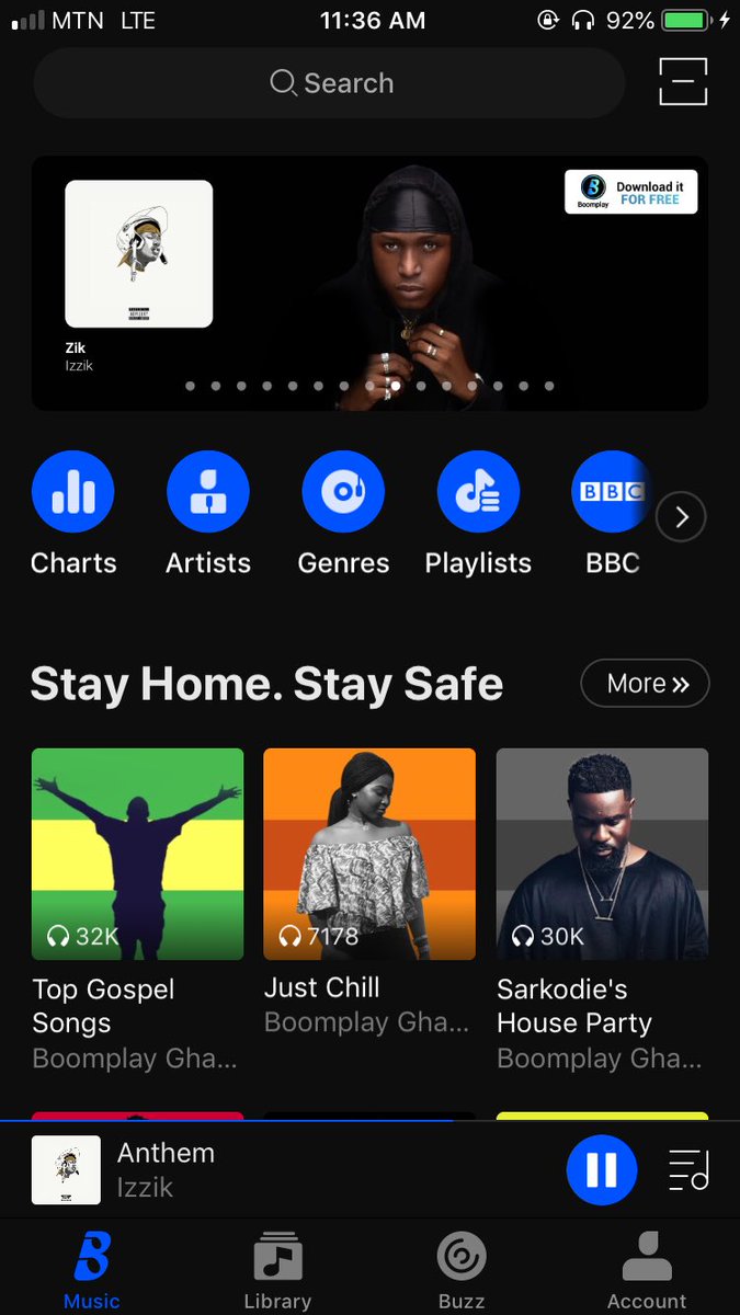 izzikofficial's tweet photo. Have you listened to #ZIKTHEMIXTAPE yet on @BoomplayMusicGH 🤔https://t.co/oh0OwODizS https://t.co/QXewfZ0Glr