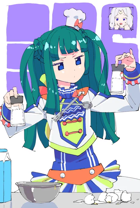 ちりちゃん甘いのがお砂糖で甘くないのがノンシュガーだよ 