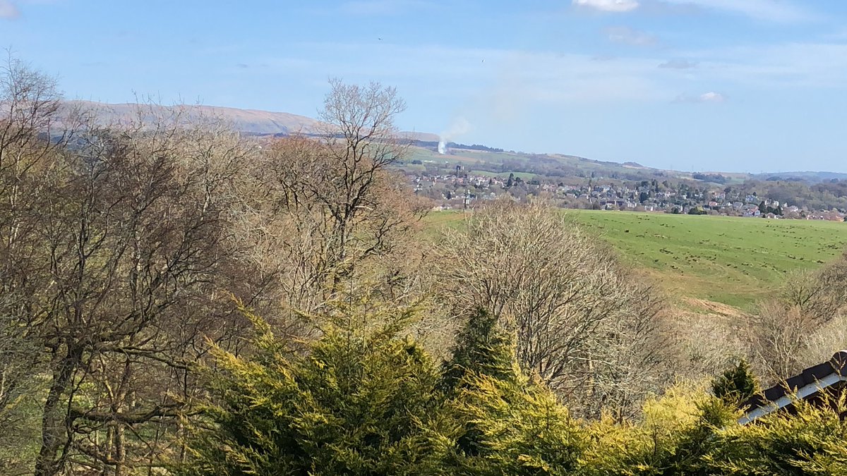 The view from “my office window” today. #AWindowOnScotland