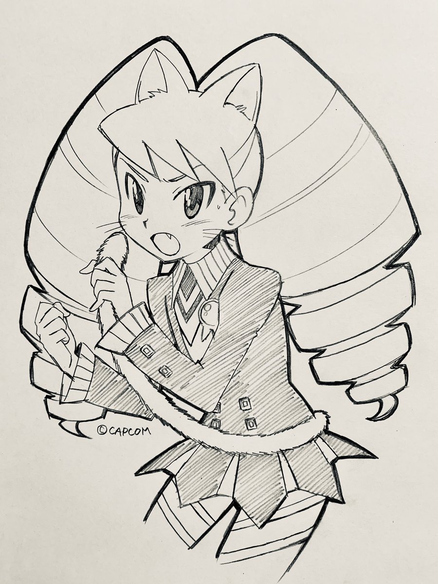昔描いたルニャ 