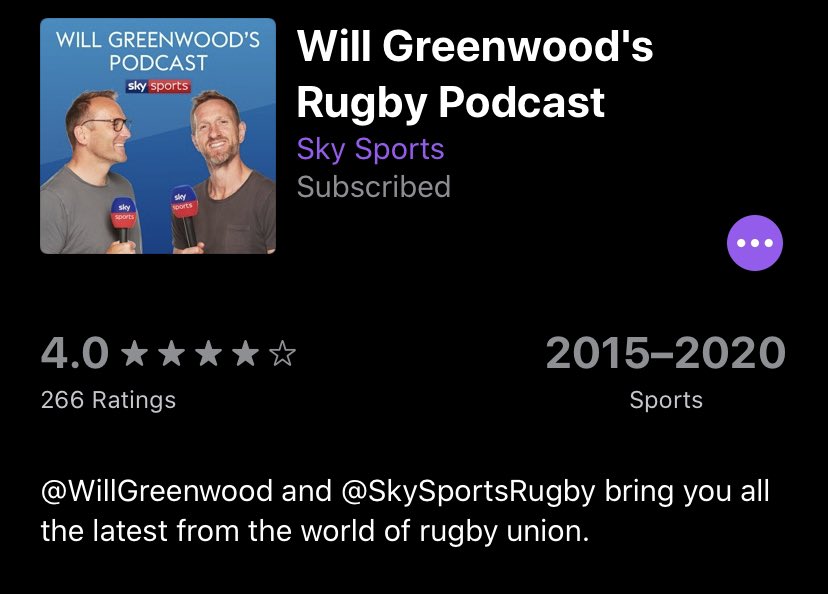 Rugby Podcast: @HouseOfRugby discusses all things rugby with some brilliant stories from  @jameshaskell + many more and  @SkySportsRugby  @WillGreenwood rugby pod bringing the latest news from rugby union  #rugby