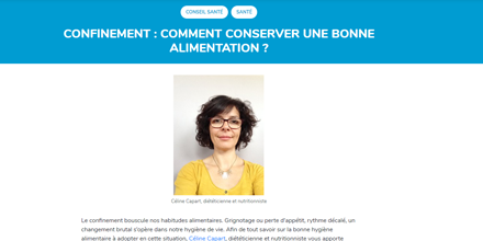 MutuelleJust's tweet photo. [DOSSIER SANTÉ]
🍎🥕🥛 Faites le point avec Céline Capart, nutritionniste et diététicienne, sur les bonnes pratiques à conserver en matière d’alimentation durant ce confinement. #confinement #alimentation 
https://t.co/RlaV0pCR9K https://t.co/PQlvYLvc3m