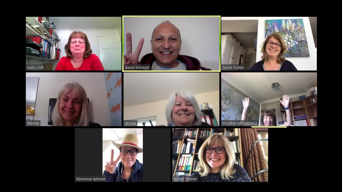 MCOCOevents's tweet photo. Great seeing everyone, catching up on our weekly virtual meeting via  @zoom_us 

@Choicelocations @InLocoEvents @EventWorksLtd @EasyTigerEvents @SovereignEvents @UniqueVenueFind @PandoraEvents7 @eventsbykt 

#mcoco #sticktogether #MentalHealthMatters #virtualmeetings https://t.co/Qf1hyH07fR