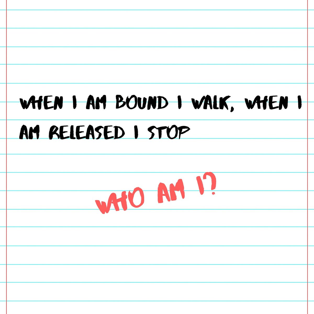 DaddyGuide's tweet image. When I am bound I walk, when I am released I stop

Who am I?

#daddysguide #askdad724