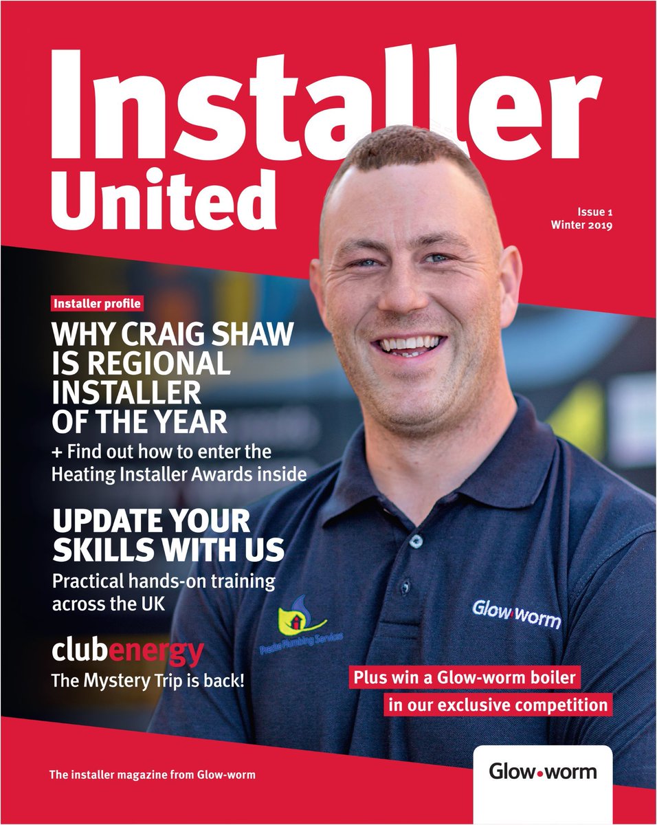 glow_wormclub's tweet photo. Did you get the chance to see the 1st issue of #InstallerUnited? It's packed with tips for you to #BoostYourBusiness. Check it out and #GetGlowing with @Glow_WormClub https://t.co/tvtMm0fFb1 https://t.co/QY4CX8auqq