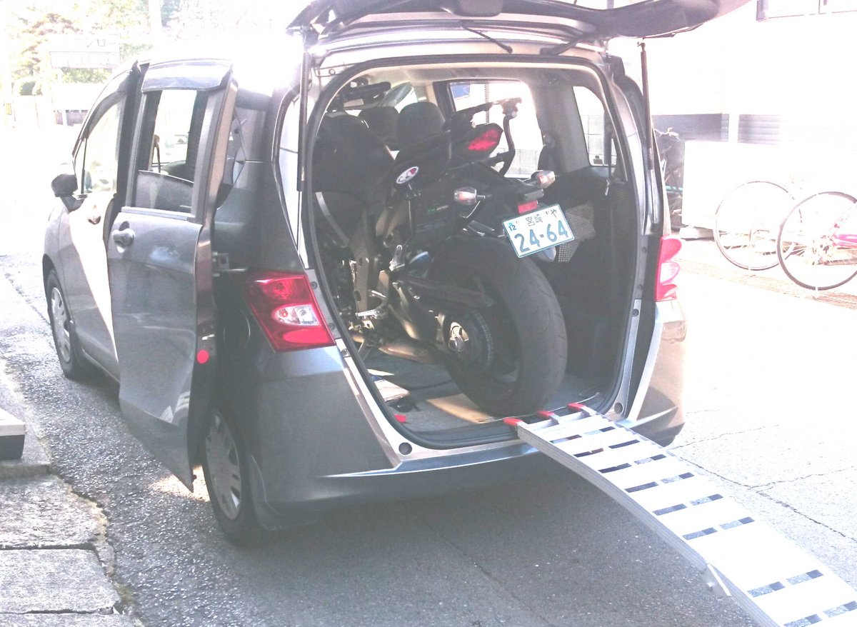 コロナで気が滅入るからみんなのトランポに載ったバイク晒そうぜ Twitter Search