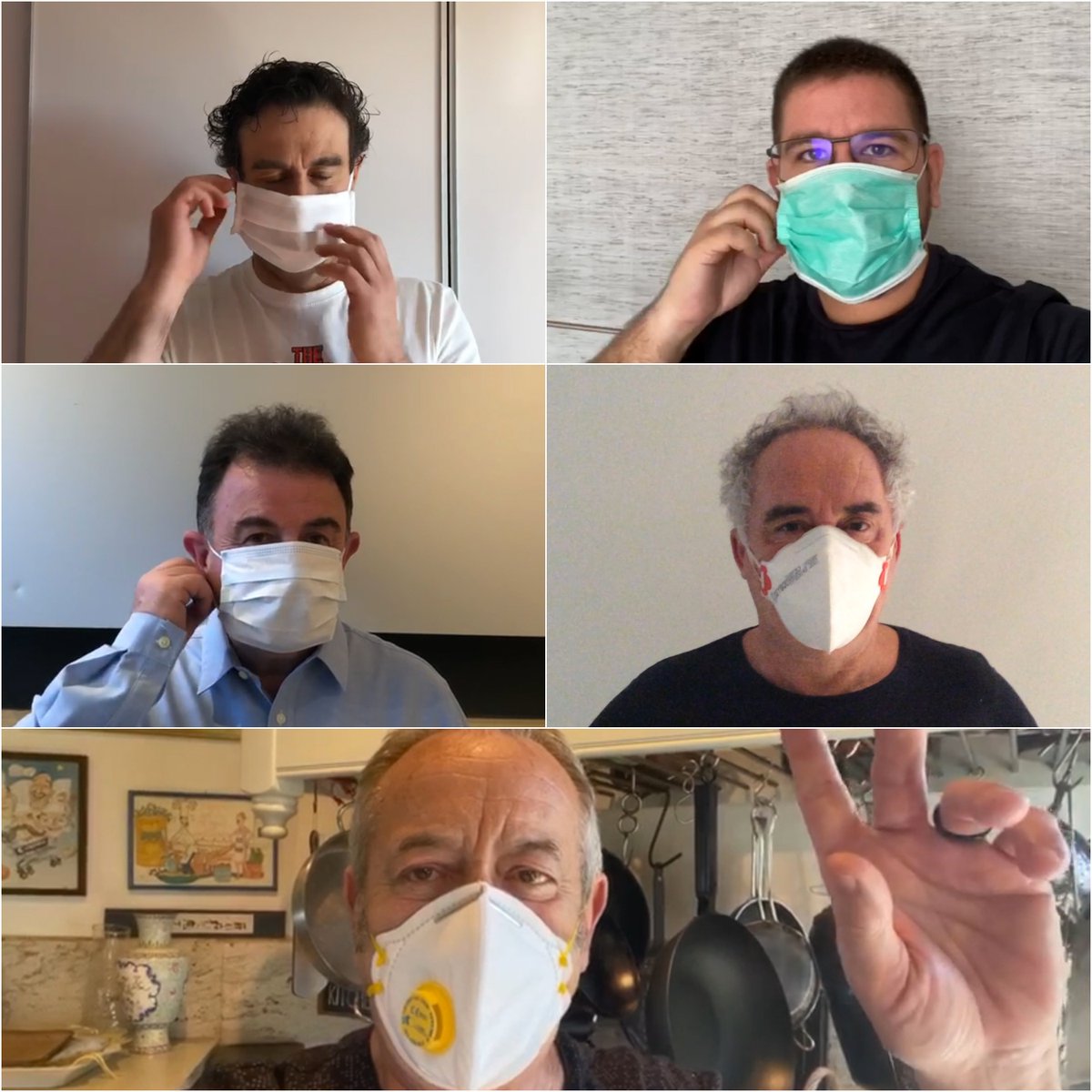 💪🏼#DAREMOSLACARA: 16 Chefs lideran una campaña para que todos los restaurantes puedan volver a abrir sus puertas cuando termine el confinamiento

+info: diegocoquillat.com/coronavirus_re…

#hostelería #restaurantes #Coronavirus #COVID19 #covid19ESP