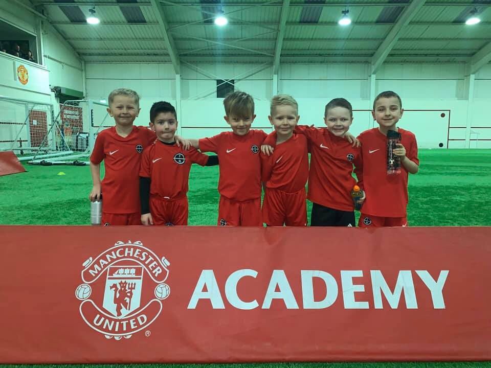 Academy3fc's tweet photo. #3FCMemories our U6s at Manchester United #staypositive https://t.co/n4t1GF3XdZ