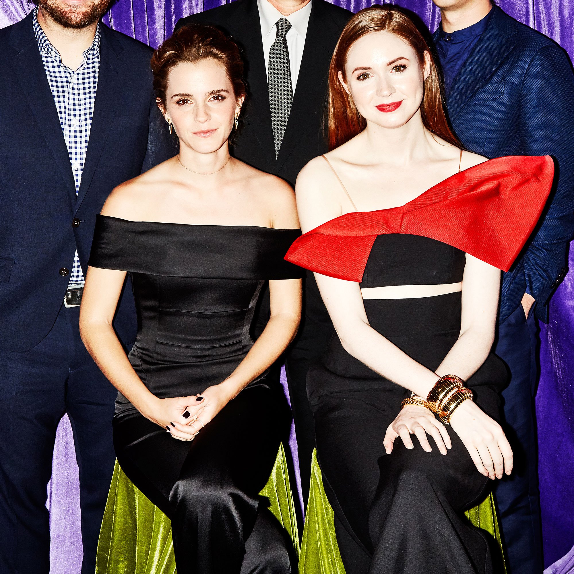 Happy birthday Emma Watson! Karen and Emma starred together in \"The Circle\", back in 2017. 