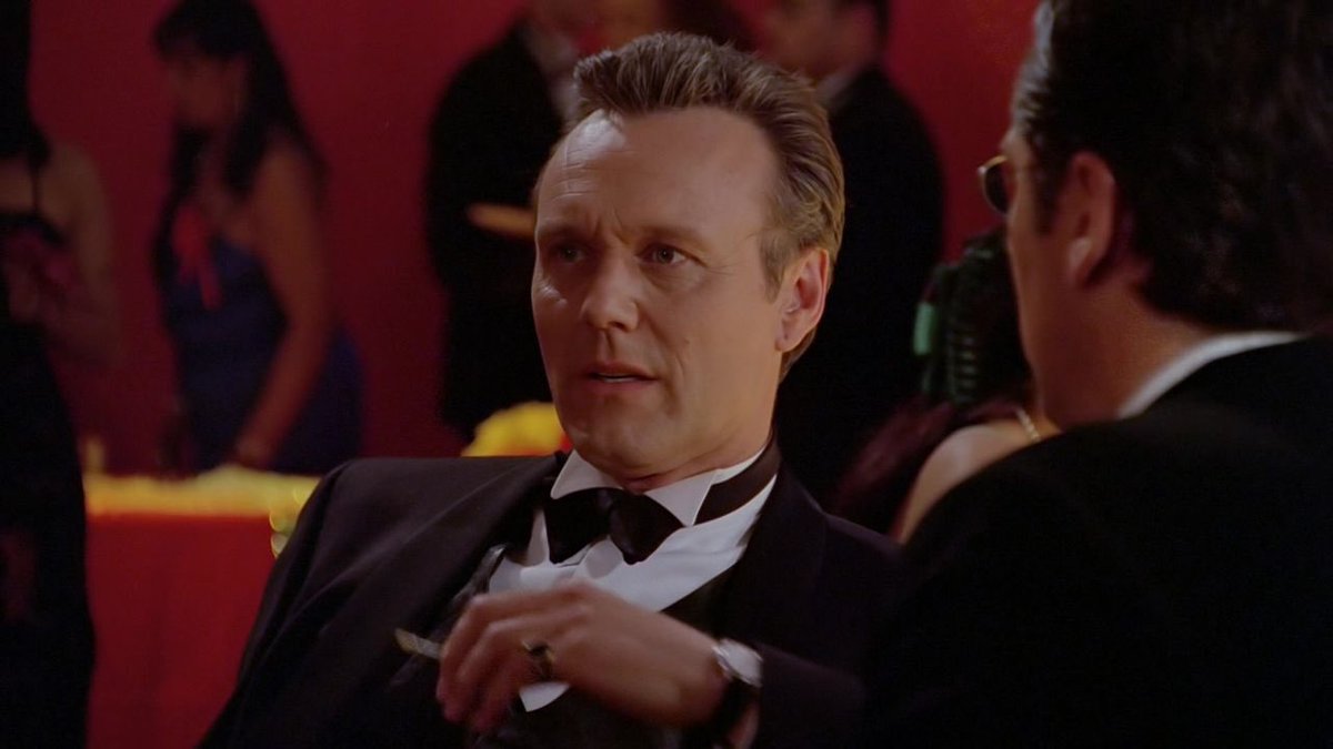 Rupert Giles, part 10: prom chaperone -showed up to “guard against hellhounds” but really only here for two reasons: to eat the finger foods and to dunk on Wesley