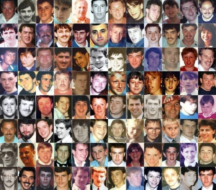 CapCityBlues's tweet photo. Today we remember the 96 fans who died and the 766 who were injured at the FA Cup semifinal match between Liverpool and Nottingham Forest at Hillsborough Stadium in Sheffield, England, on 15 April 1989. 
#RememberThe96 #ManCityOSC @ManCityUS https://t.co/NE9ZsBzgxy