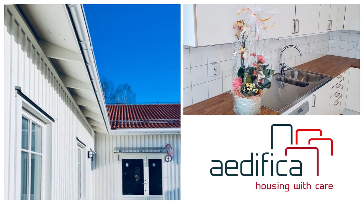aedifica_reit's tweet photo. #Aedifica’s second Swedish care property opened its doors today in #Heby. It will welcome 6 disabled residents, who receive continuous care provided by Alternatus. #hoivatilat #healthcarerealestate #housingwithcare https://t.co/6egrNT7kfV