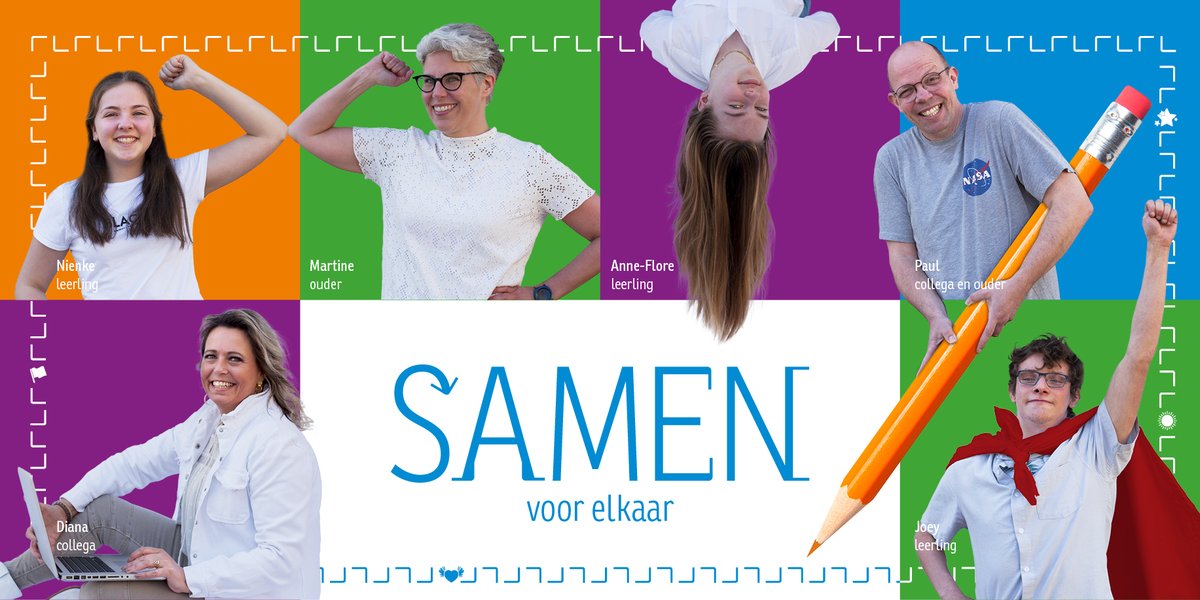 Dank aan alle leerlingen, ouders/verzorgers én collega's voor de betrokkenheid, flexibiliteit en inzet in deze uitzonderlijke situatie. Het gebeurt allemaal vanuit ons eigen huis, maar we zijn er samen voor elkaar. Ook dat kleurt ons leven en daar mogen we trots op zijn!