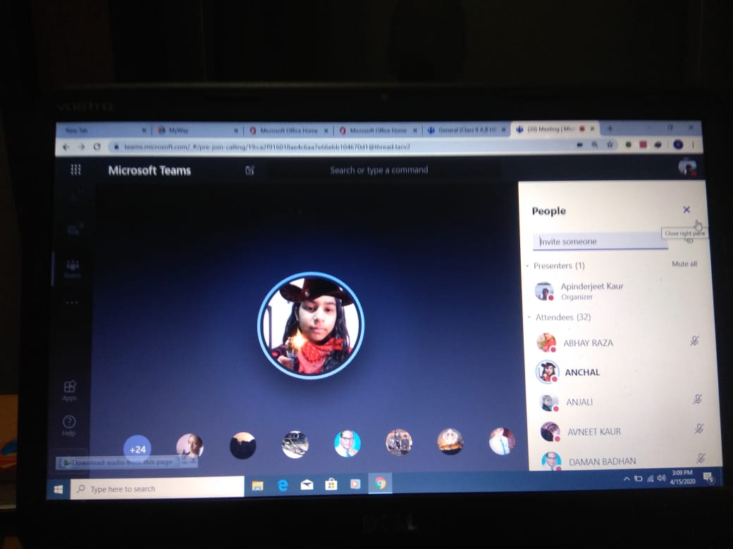 ApinderjeetK's tweet photo. Day-13 Remote Learning Grade -8th Hindi 34 attendee Topic lipi bolii viyakaran active participation @microsoftteam @microsoftEDI @stsworldschool #microsoftEDU @cbseindia29 @prabhjo60556013 #remotelearning https://t.co/LWplKheSTN