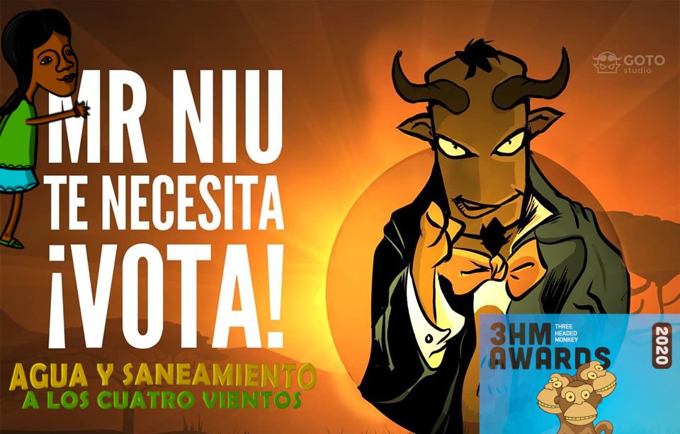 StudioGoto's tweet photo. Hola amigos pucelanos como nosotros han seleccionado nuestro videojuego "Agua y Saneamiento a los Cuatro Vientos" a los premios #3HMA Necesitamos vuestro VOTO en: https://t.co/JHKdC7ySWs
Dadle amor y Rt🙏❤️@el_meister
@mediotic
@bit_LAV
@GarbanzoSemipro
@MON_estudio
@vallasiglo21 https://t.co/JpNZT6kILv