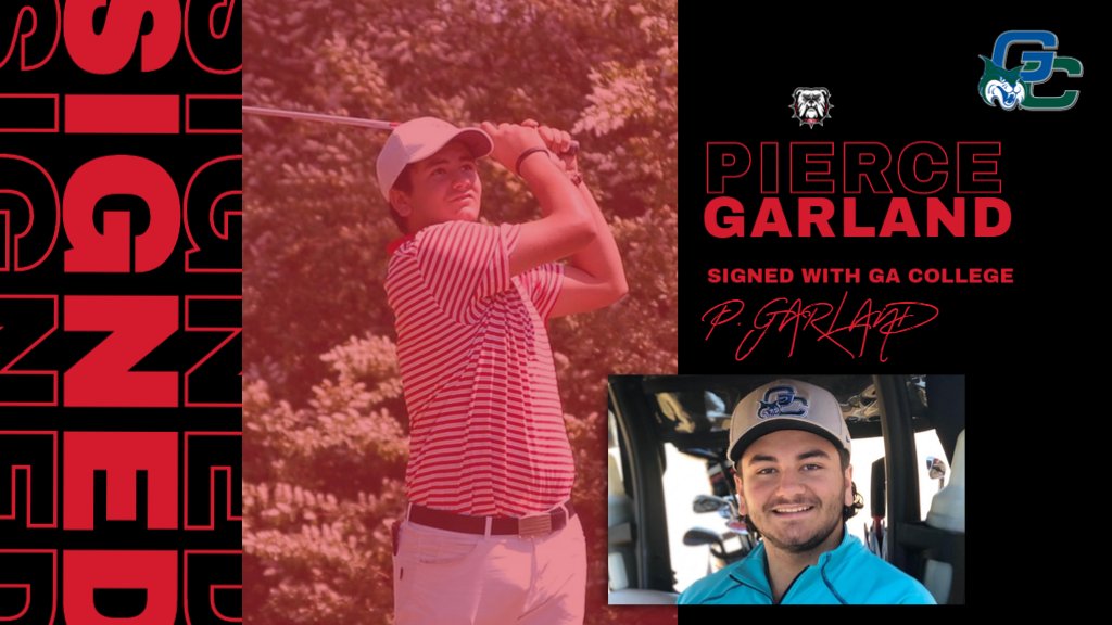 NGHSAthletics's tweet photo. Congrats to Golfer Pierce Garland on signing with GCSU.  @bulldogs_golf   @gcbobcatgolf https://t.co/7ePs7Ywrle