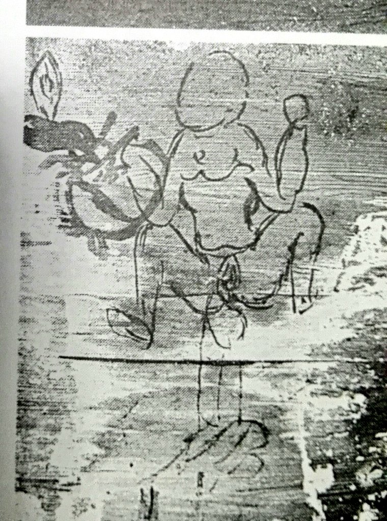 ট ইট র よろこ ａあ5に居候 法隆寺の金堂天井板に千ンコの落書きがしてあるということを知って感動してる