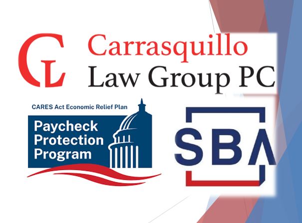 CLGPCLegal's tweet photo. Businesses may find a needed lifeline in the CARES Act, the
Paycheck Protection Program (PPP) &amp; SBA Disaster Loan Assistance Programs. Our @CarrasquilloLaw team can assist you in evaluating how these may help your business. 
#clgpc #CarrasquilloLaw #COVID19 #PPPloans #CARESact https://t.co/W0Y5F61THL