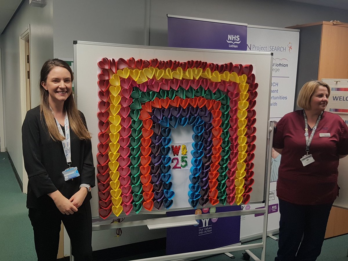 Staff Wellbeing Hub launched at St Johns Hospital today. The hub provides staff with quiet room space, psychological and spiritual support, yoga and massages. The hub is situated in the education centre and is open to all disciplines of staff. 🌈