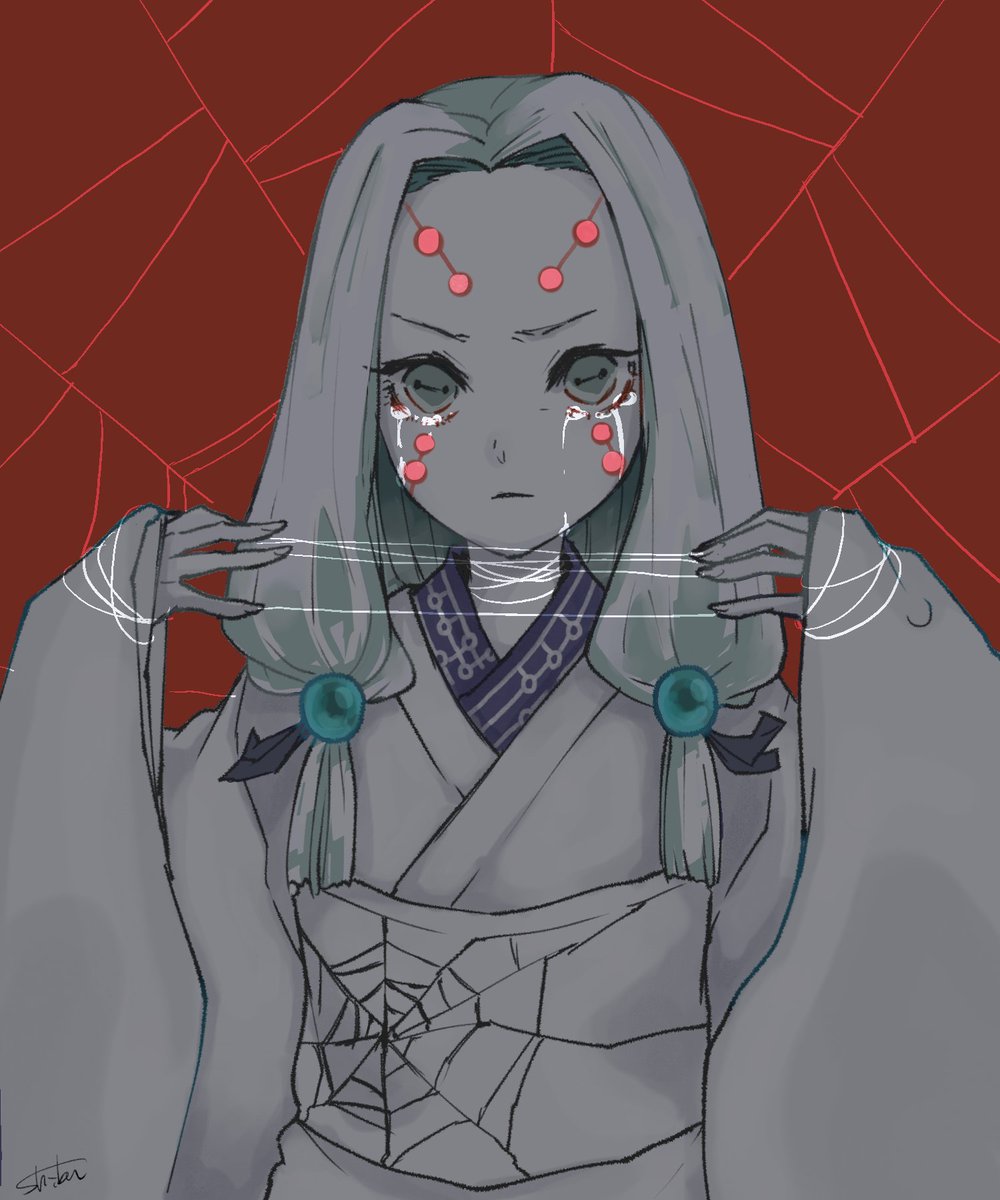 姉蜘蛛ちゃん しぶ のイラスト 姉蜘蛛ちゃん しぶ のイラスト