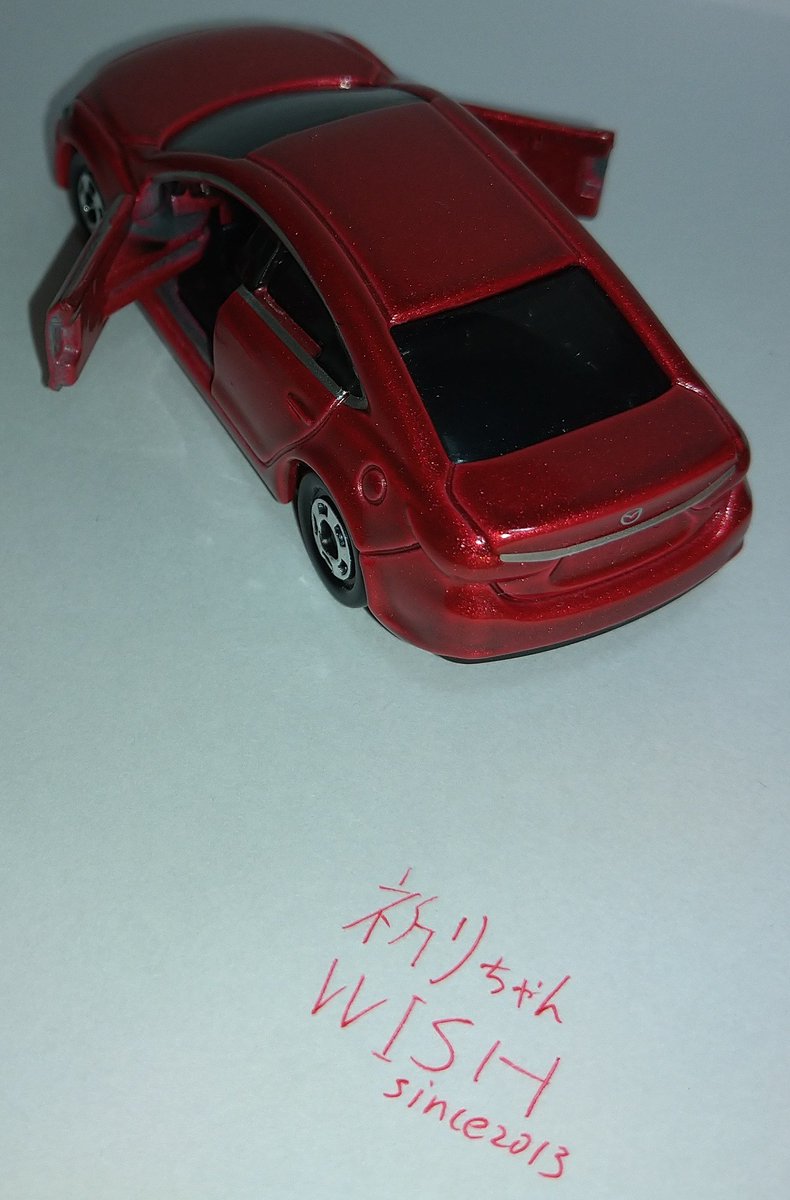 祈りちゃんwish 最近だけど懐かしいトミカ その8 62 9 マツダ アテンザ 13年10月発売 16年3月改廃 3代目アテンザ 実車は現在 Mazda6 に名称が統一されている トミカでは16年3月に個人タクシー仕様にアレンジした上で18年8月まで販売されていた