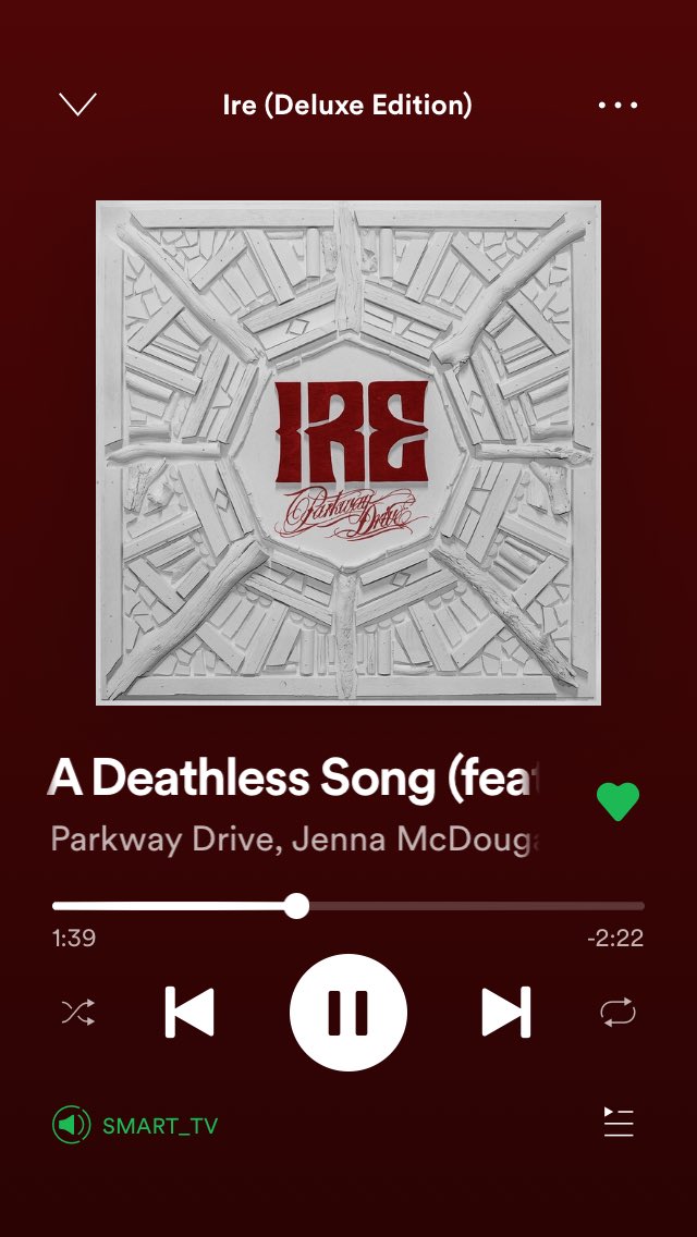 Day 11: A song you never get tired ofWell really all the songs i posted in this thread... but lets just another one quicklyA Deathless Song by Parkway Drive (featuring Jenna McDougall)