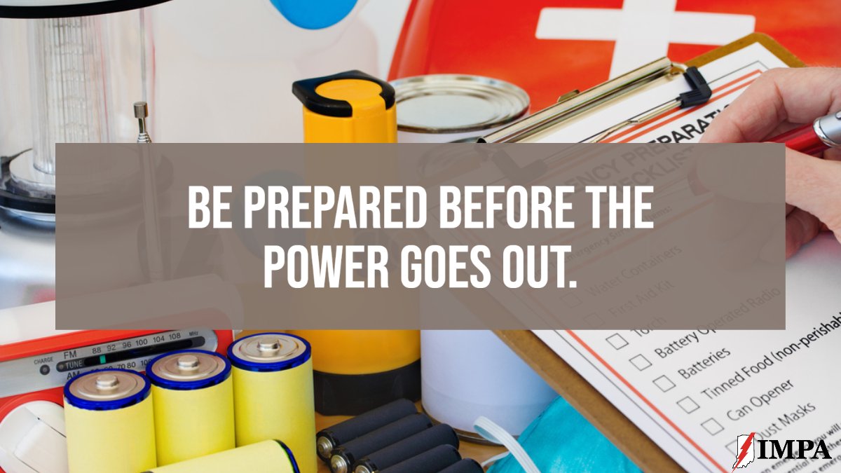 Impapower On Twitter Are You Prepared For A Power Outage If A Severe Thunderstorm Strikes This Spring Assemble An Emergency Kit With The Family Check Out This List For Inspiration Https T Co Wrmtbk176q Https T Co Ldea0ngkz9