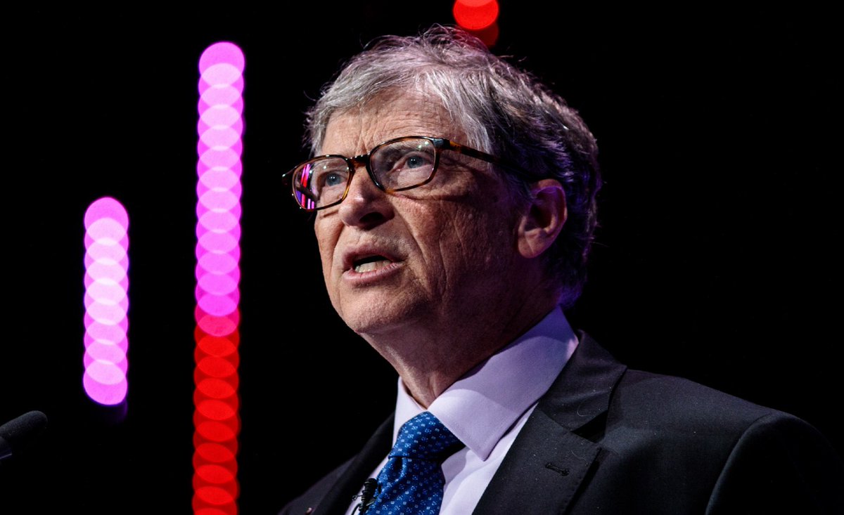 thehill's tweet photo. JUST IN: Bill Gates knocks Trump: WHO funding cut during pandemic is "as dangerous as it sounds" https://t.co/3YQJpVEEIM https://t.co/h5G6vrCJvM