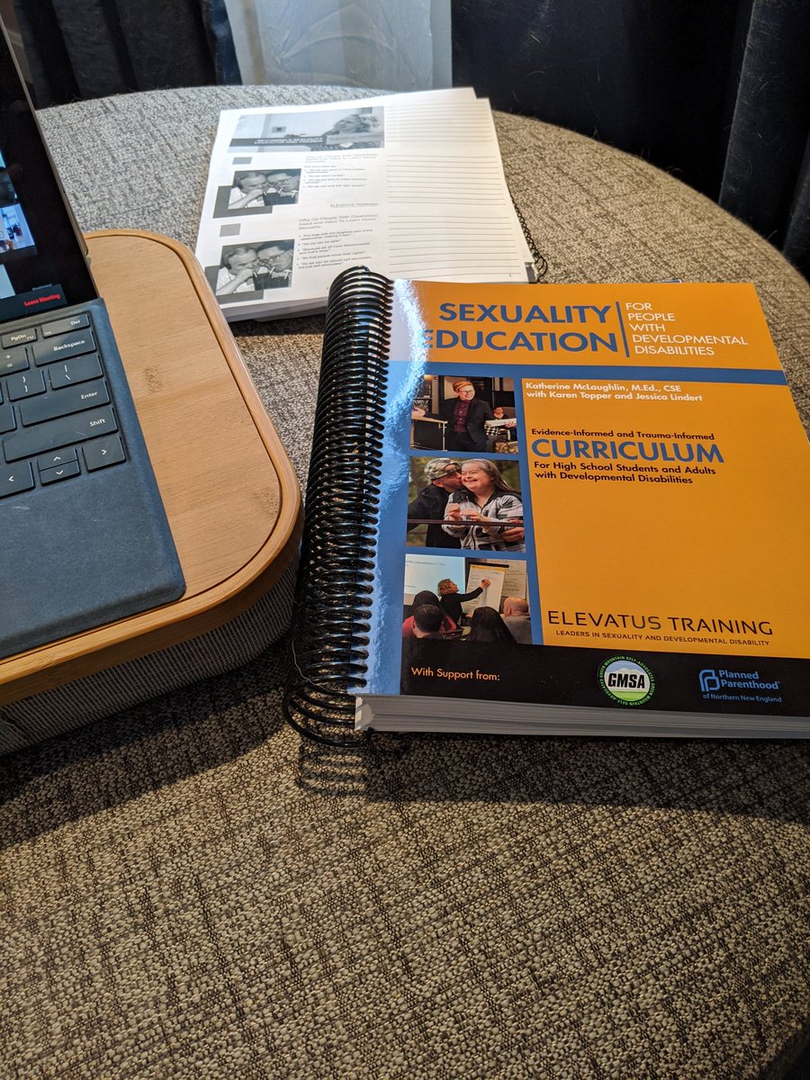 Day #1: teachers are now the students! virtual training - Becoming a Sexuality Educator and Trainer with @KSpinateach !