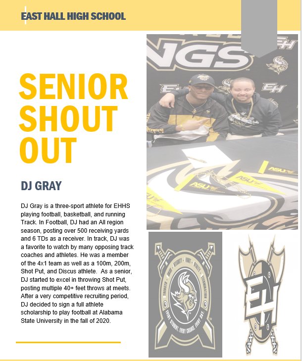 East Hall High Sports tweet media