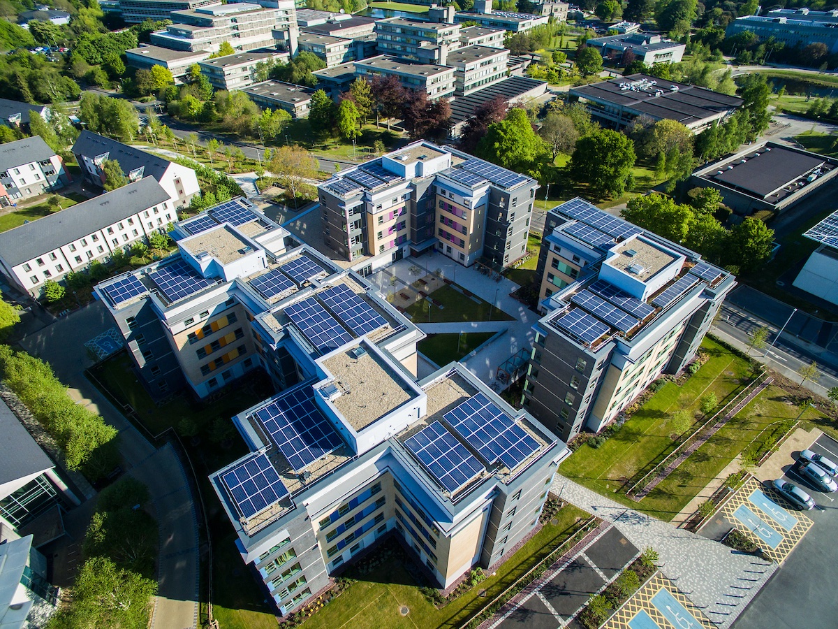 UCD Estate Services (@ucdestates) on Twitter photo On this glorious sunny spring day, we are reminded of the importance of solar energy. Here is a birdseye view of the energy panels on the roof of the <a href="/ucddublin/">University College Dublin</a> Ashfield Residences On this glorious sunny spring day, we are reminded of the importance of solar energy. Here is a birdseye view of the energy panels on the roof of the <a href="/ucddublin/">University College Dublin</a> Ashfield Residences