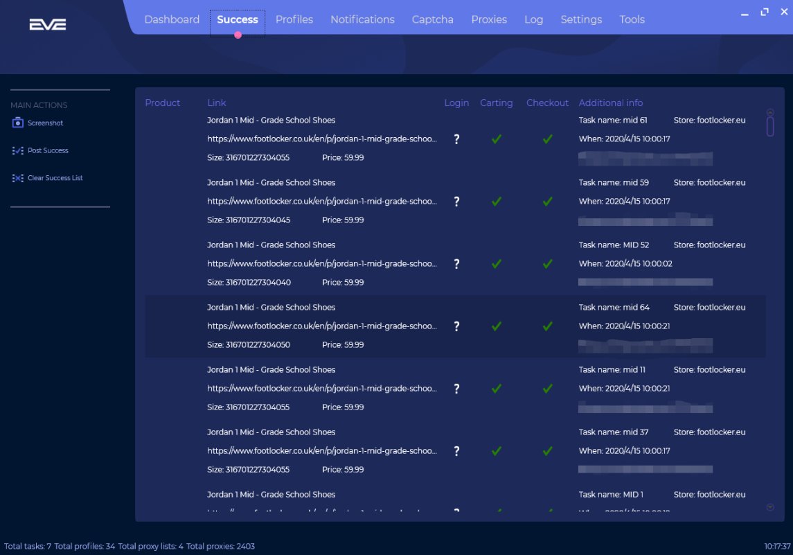 Group: @GLORYNOTIFY @saucemonitorcn @Maniya_Success @TheOilCop @checkouters 
Bot: @EVE_Robotics 
Proxy: @SmtProxies @TheResiGame 
Fam: @Best1987C 
砖友: @Chuanxin_Fan @Yifu22260696