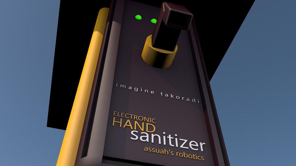 Imaginetakoradi's tweet photo. MADE BY GHANAIANS AND FOR GHANAIANS

Somebody might need this but unless you #share for them to see. 

Pause and sanitizer.. You can now install an #automated hand sanitizer in your house, office or on your street...and it's affordable.. No more touching. 

Contact +233549390979 https://t.co/wE2lar75DS
