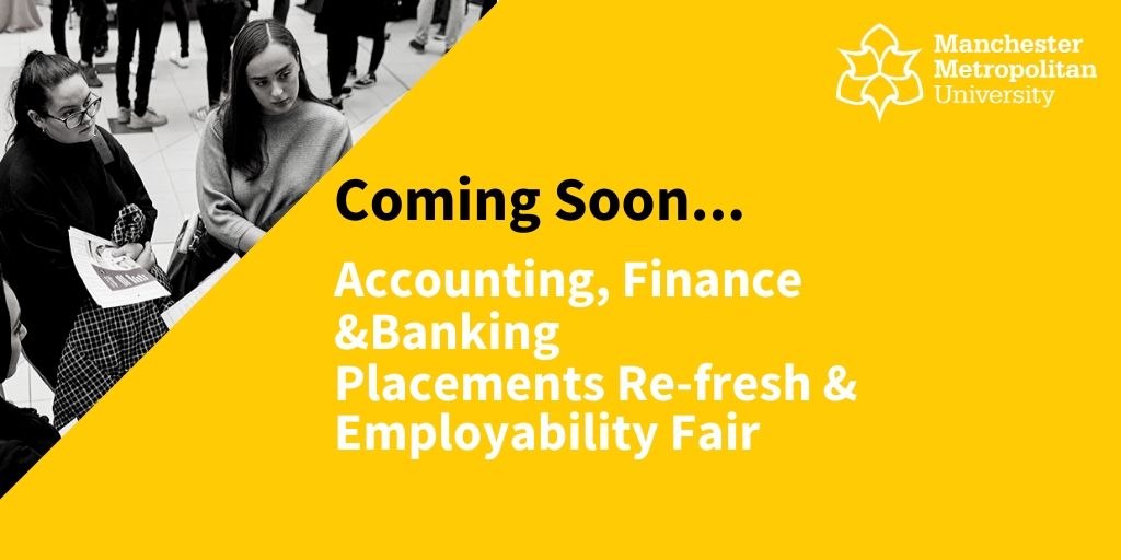Finance and Economics Department (@manmetfande) on Twitter photo 📢Calling all first & second year students📢 Interested in taking a placement year or unsure what a placement year is? Why not register for the Placement Re-fresh & Employability fair➡️ bit.ly/AFBPlac 📢Calling all first & second year students📢 Interested in taking a placement year or unsure what a placement year is? Why not register for the Placement Re-fresh & Employability fair➡️ bit.ly/AFBPlac