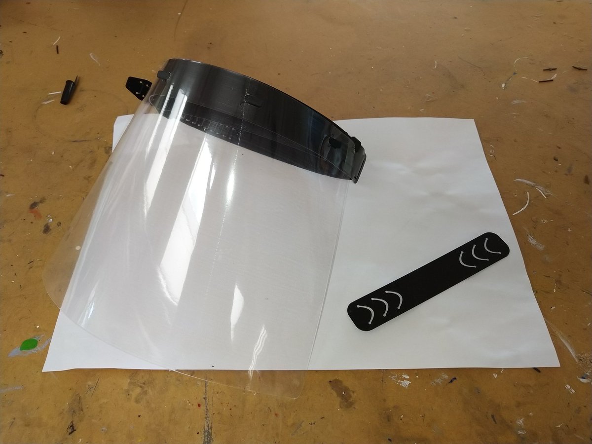 We've been back in today and we have managed to produce a whopping 220 full face visors and 80 ear savers. These will be making their way to your local NHS staff, carers and other frontline workers over the next few days. @SandringhamSch1 #DTrocks #ThankYouNHS