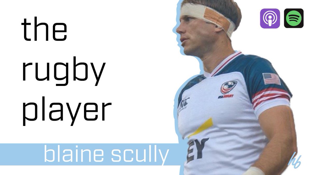 therugbyplayer_'s tweet photo. ‼️NEW EPISODE‼️

@BlaineScully1 - USA Eagles 

Blaine is one of a handful of US players to successfully pursue a career at the highest level over seas and he shares some great insight into his experiences.

Available on iTunes And Spotify NOW!!

https://t.co/IXP1DFwm77 https://t.co/aLGAjvG6JC
