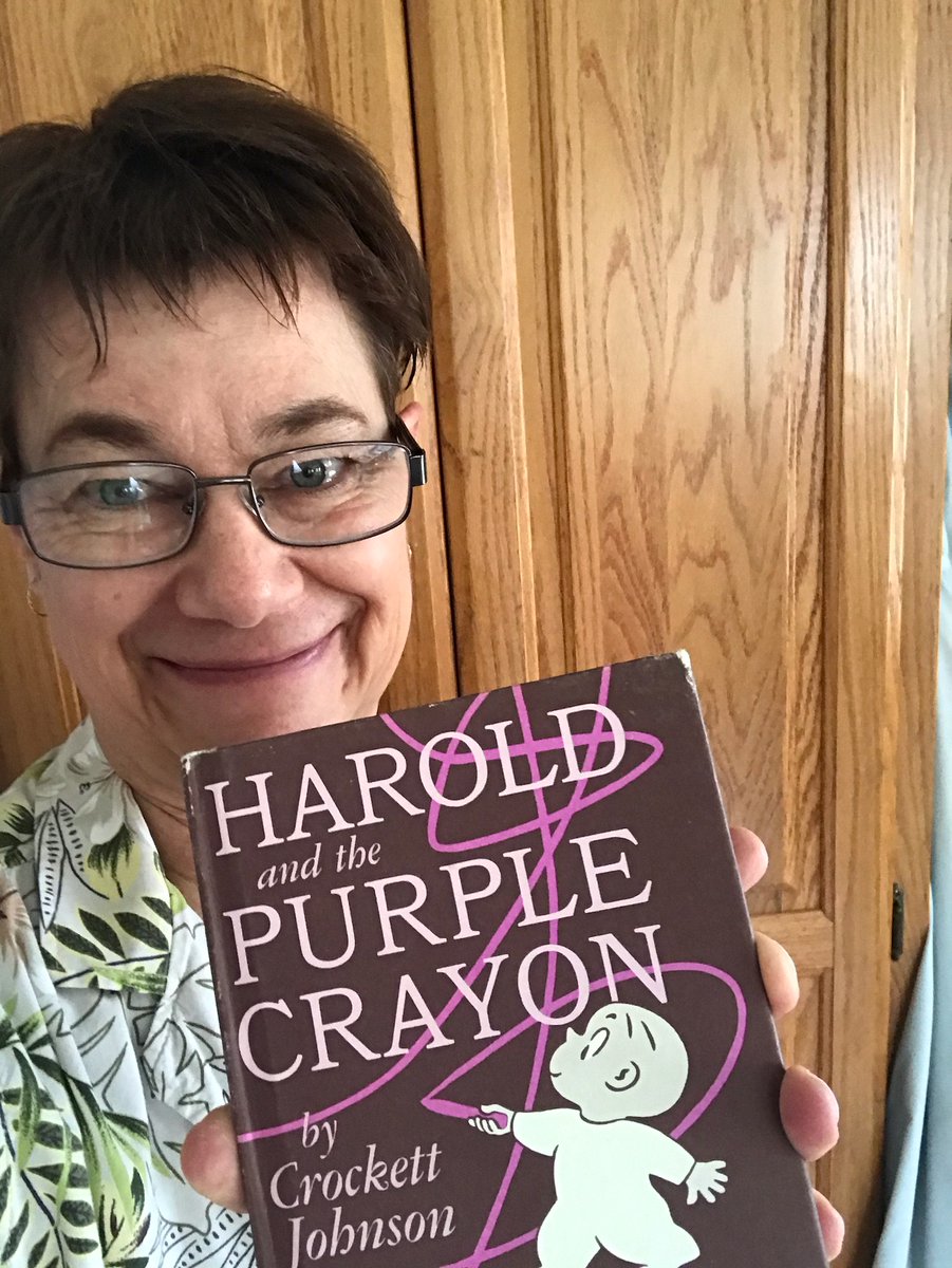 PhelpsCenter's tweet photo. Just like Harold uses his crayon to draw a world of his own, @SSPscience shows how reading can do that, too!
#PhelpsBookWeeks https://t.co/yj8kYQ2TbP