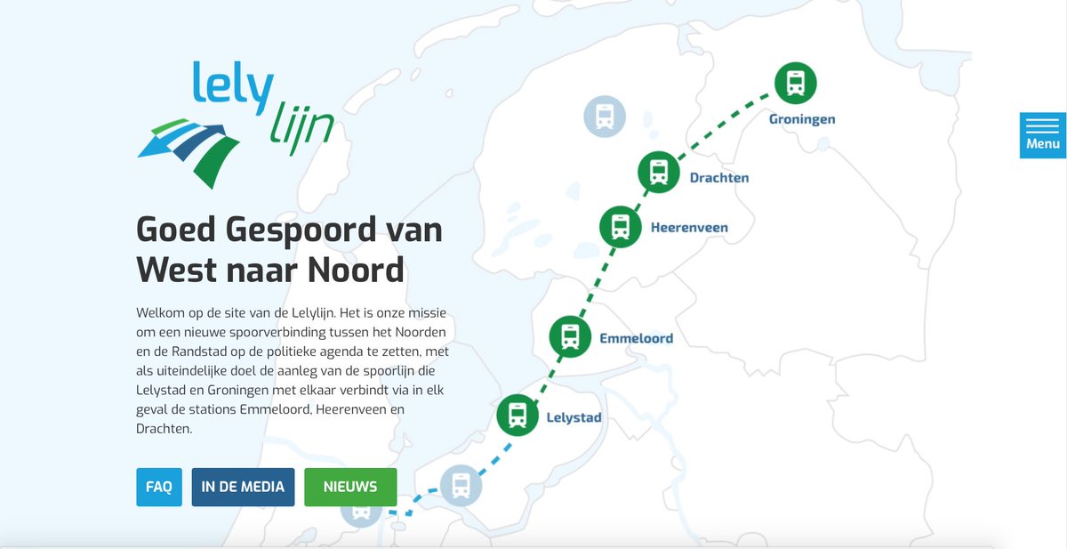 Onze spiksplinternieuwe website is zojuist gelanceerd! Ga snel naar lelylijn.nl om alles te weten te komen over de laatste ontwikkelingen rond de Lelylijn. Met veel dank aan <a href="/mijnvormgever/">Mijnvormgever.nl</a> voor de ontwikkeling ervan! Reacties en suggesties zijn welkom! (Delen? Graag!)