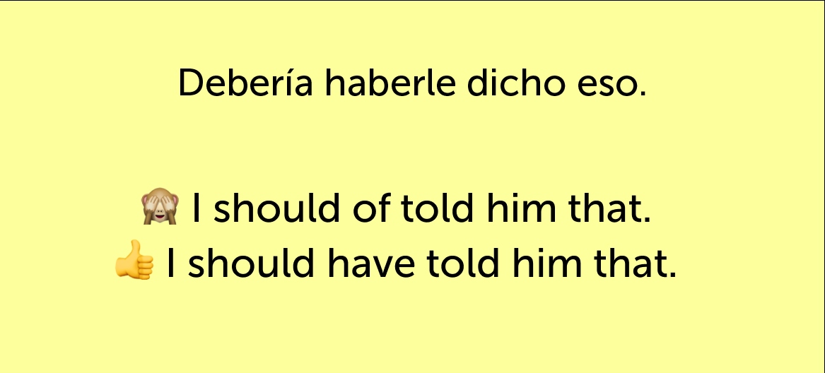 Loa nativos también cometen errores