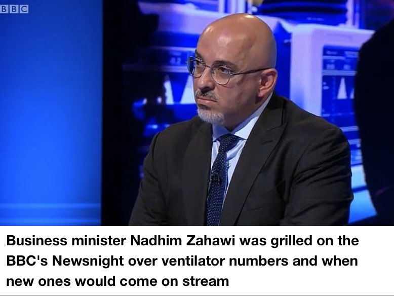 Govt gave manufacturers - including  @Dyson - the wrong basic specifications for the ventilators it asked them to make.“If we had been told that the ventilators were only to treat a patient for a few hours we’d have said: ‘Don’t bother, you’re wasting your time’.”  @AlisonPittard