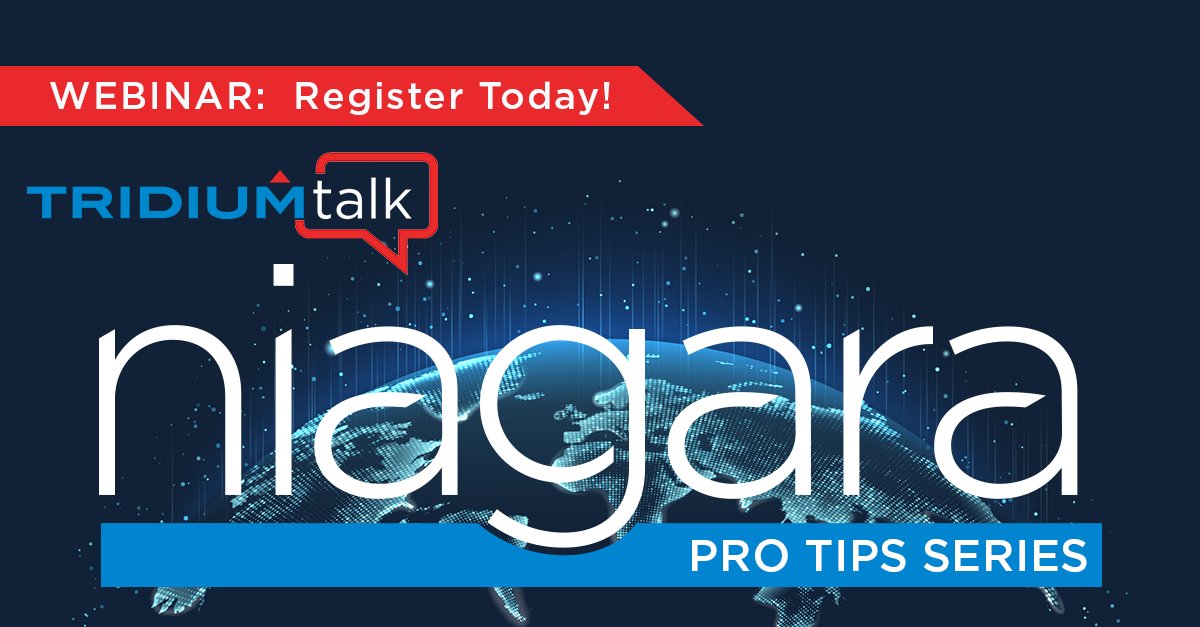 TridiumInc's tweet image. Final days to register for the #TridiumTalk on April 16 at 11 AM EST. VYKON&apos;s James Johnson will walk through how to use provisioning features built into #NiagaraFramework. hwll.co/pspb5