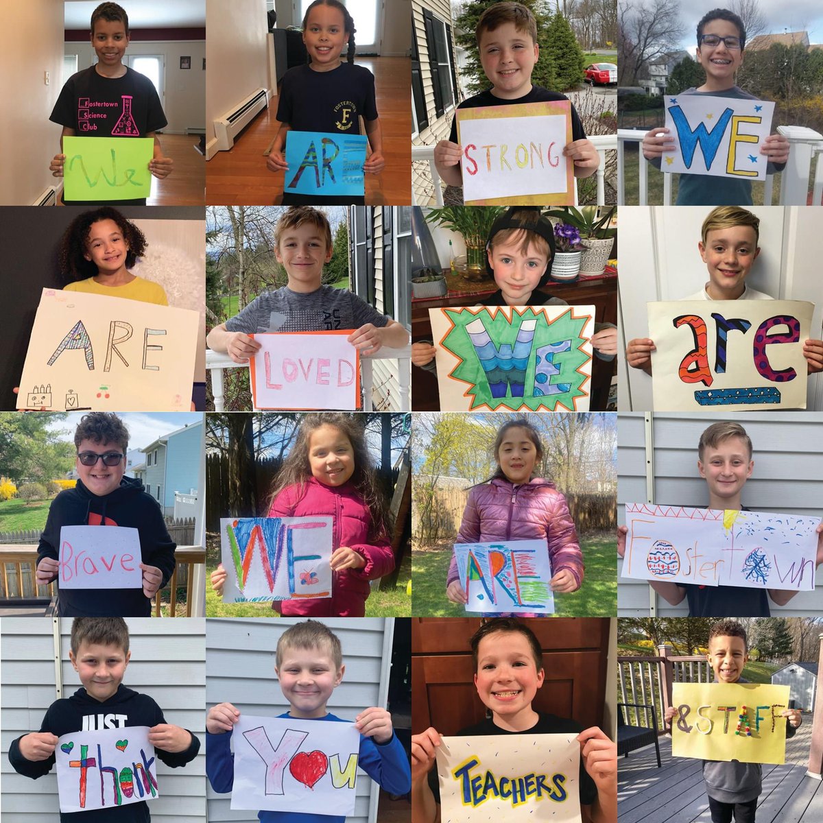 We received the most beautiful messages back from our little leaders.... 💜 my heart is so full! This just gives me all the feels 🥰💪🏼 They feel loved, that’s the first thing our kids should always know! #youareloved #ourleadersareamazing #shoulderup #TeamFOS