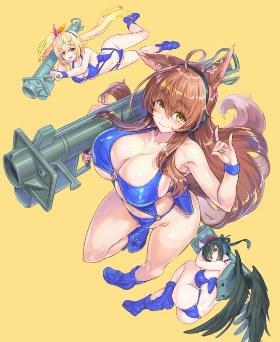 『パイスーフミ様と織姫星とか』
～水着の～「織姫星」～おねえさんたち～
を仕上げたものも合わせてピクシブに投稿しました

□ピクシブに投稿⇒
https://t.co/Mn8hULq1DM
□ぱうー⇒
https://t.co/MlPDhnj93H
□ピクスケ⇒
https://t.co/7qRuKLKS1f 