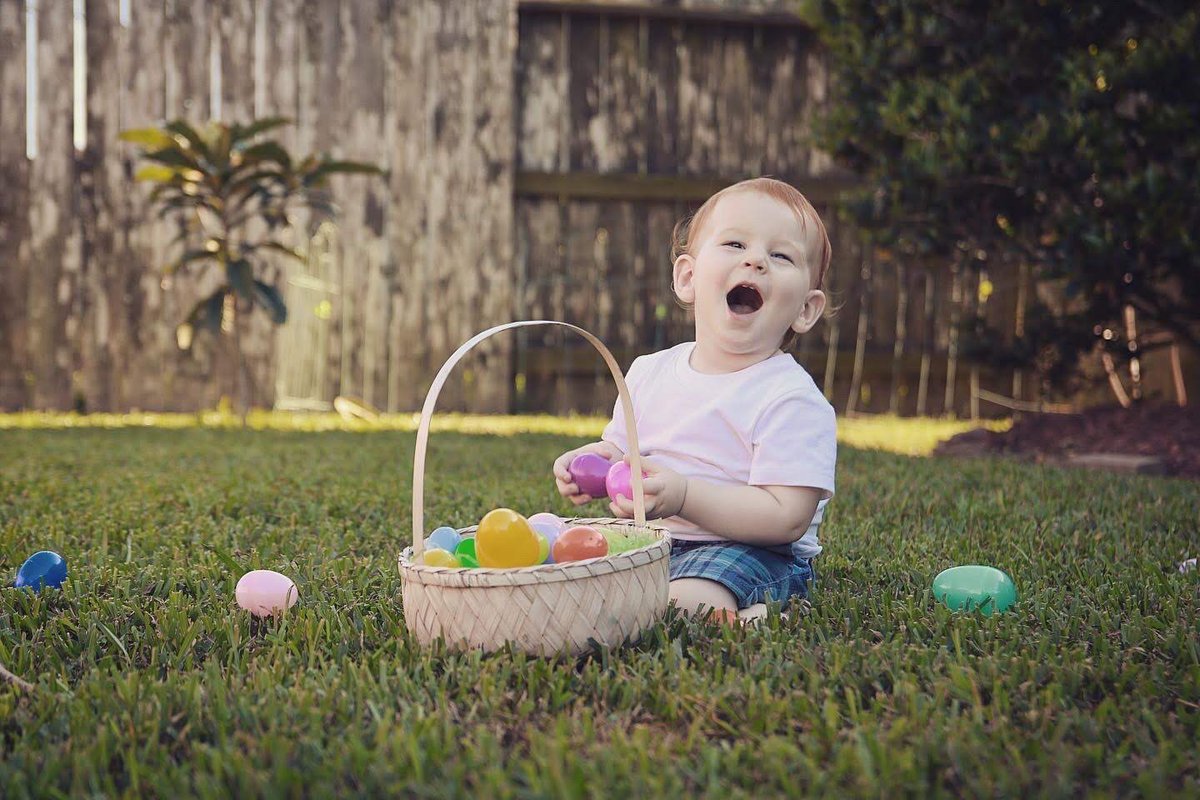 teachwilk's tweet photo. Some Easter photos of a toddler https://t.co/TdnLi4YJRf