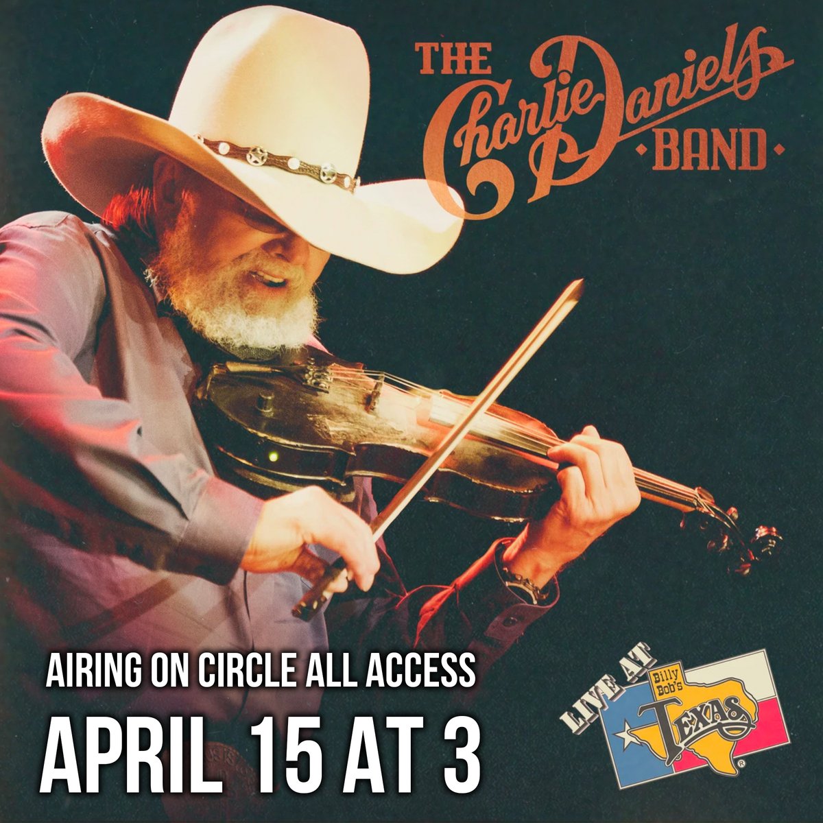 Billy Bob's Texas (@billybobstexas) on Twitter photo Circle All Access (Locally- KTXA 21.4) is airing <a href="/CharlieDaniels/">Charlie Daniels</a> "Live at Billy Bob’s Texas" today at 3 PM.
Go to CirclePlus.com for shows, schedules and a simple guide to getting the channel. Circle All Access (Locally- KTXA 21.4) is airing <a href="/CharlieDaniels/">Charlie Daniels</a> "Live at Billy Bob’s Texas" today at 3 PM.
Go to CirclePlus.com for shows, schedules and a simple guide to getting the channel.