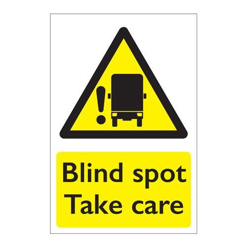 Graphics_UK's tweet image. BLIND SPOT TAKE CARE WARNING SIGN
This sticker is printed onto high quality white gloss vinyl. Suitable for external use - on your lorry, van, HGV or trailer. 
Size: 200 x 300mm / 8" x 12" and includes FREE POSTAGE!
graphicsuk.com/product-page/b…