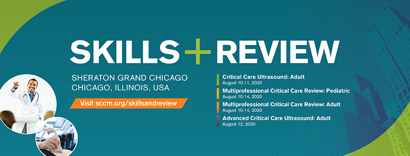 SCCM's tweet photo. Stay current on the latest knowledge and tools to make an impact at the bedside with the upcoming skills are review courses: https://t.co/yLECQXXqbf #SCCMSoMe #MCCRC #SCCMUltrasound https://t.co/Yb5pAgZHtg