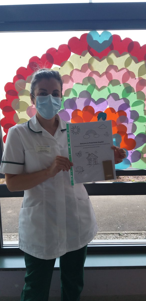 VanessajpOT's tweet image. Fighting #occupationaldeprivation for our patients treated for covid-19 at @MidYorkshireNHS with these mindfulness activity packs I have created 💚