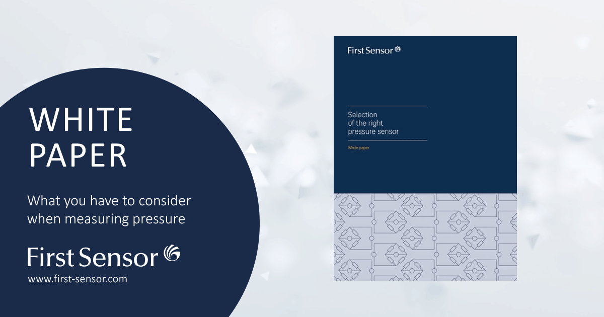 FirstSensor's tweet image. In our White paper &quot;Selection of the right pressure sensor&quot; we will illustrate the difference between absolute, relative and differential pressure using a graphical representation. hubs.ly/H0pdPNX0 #sensors #hvac