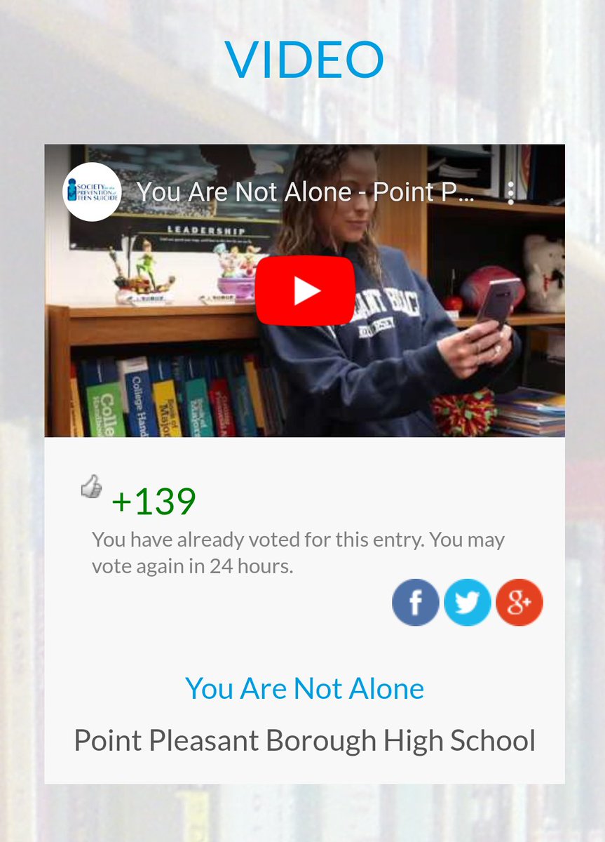 PPBHSstuco's tweet photo. PPBHS @WellnessYouth submitted a video called "You Are Not Alone" to the Society for the Prevention of Teen Suicide's PSA contest. Let's get voting Pt. Boro! 🗳️ Watch &amp; vote once/day: https://t.co/HjIwp9d0yt #YouAreNotAlone #Vote 🖤💛
@PtBoroSchools @PointBoroHS @PPHS_Athletics https://t.co/alOVo7qsEJ